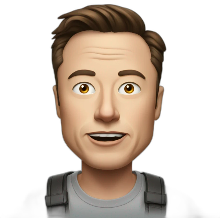 mad Elon musk emoji