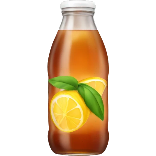Iced tea bottle emoji