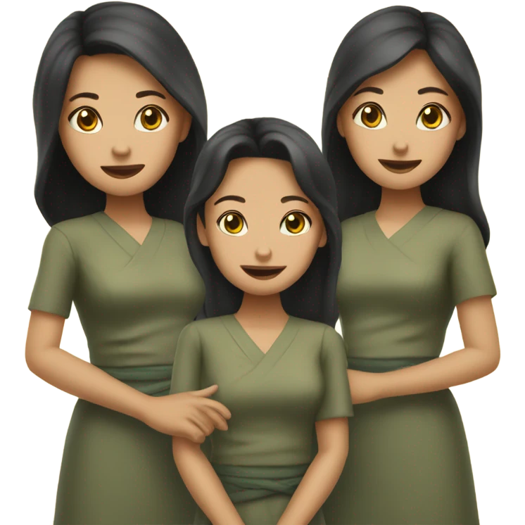 3 sisters vietnameses emoji