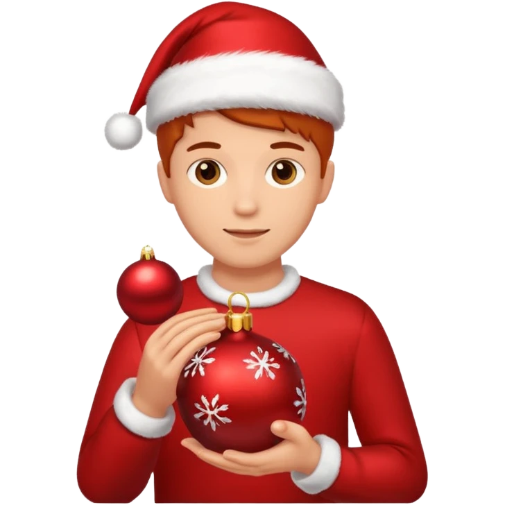 Signe jul avec les mains emoji