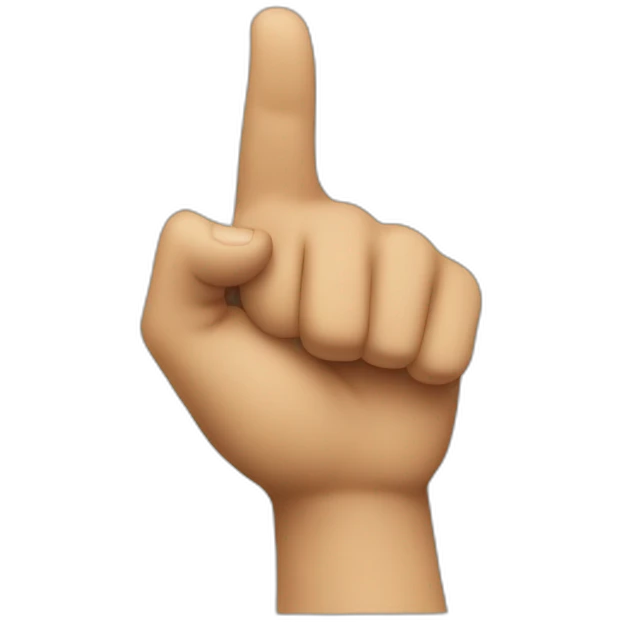 pointing right emoji