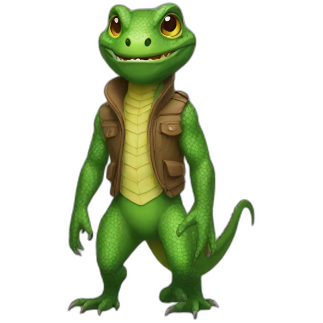 lizzard-man emoji