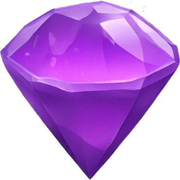 purple gem powder emoji