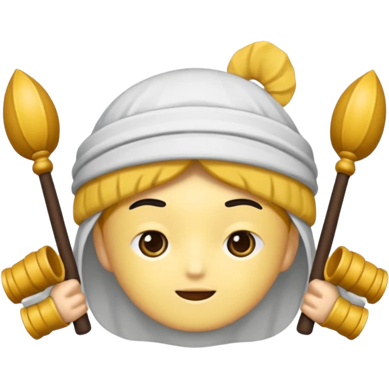 드라이기 바람으로 시원한 여성 이모지 emoji