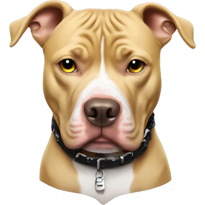 Gangster blonde pitbull emoji