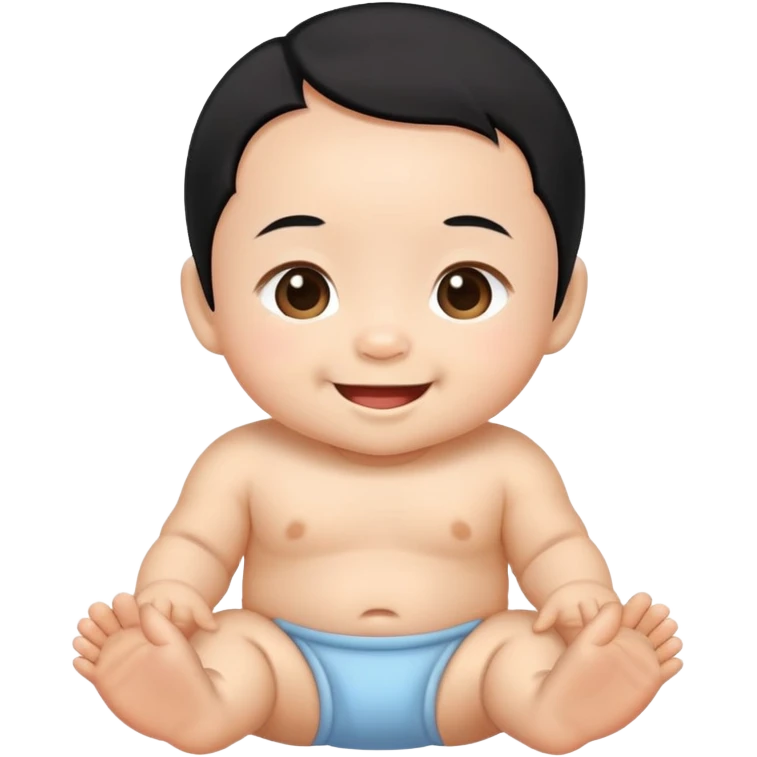 China baby  emoji