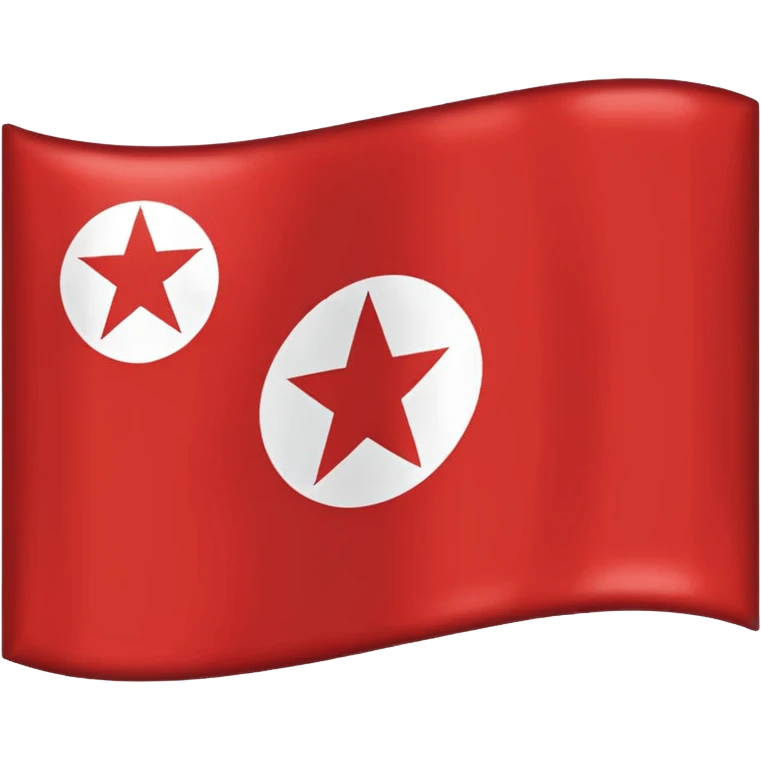 North Korea Flag emoji