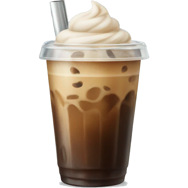iced coffee emoji