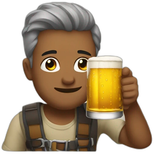 Hold my beer emoji