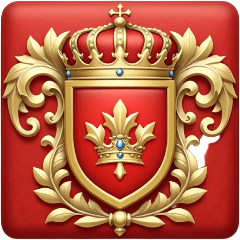 Red Royal Crest emoji