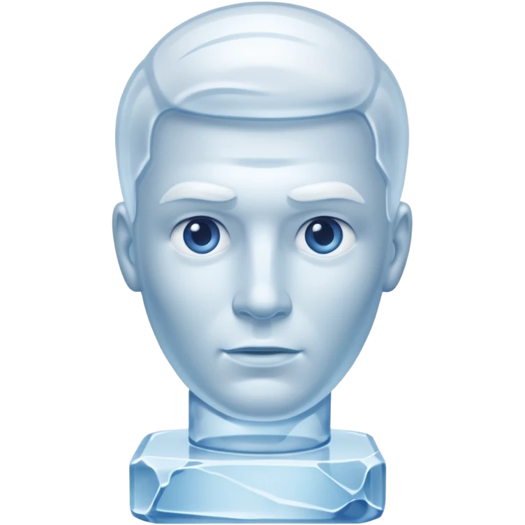 ice Sculpture man emoji