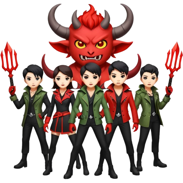K-pop Demon hunters show emoji