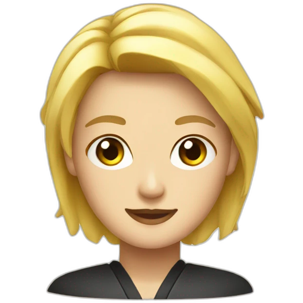 blonde sushi master emoji