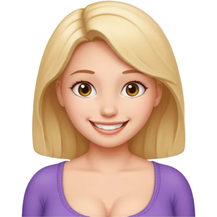 голадівчинка з дуже великими грудьми. Силіконові круглі груди emoji