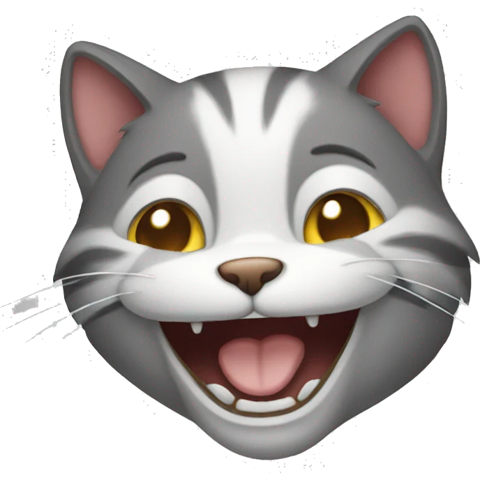 Cat Laugh emoji