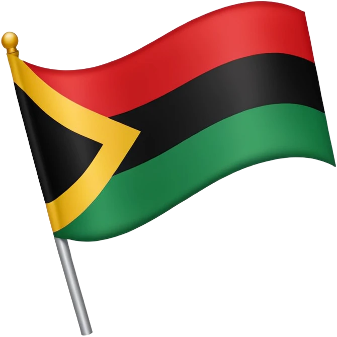 Pan African flag emoji