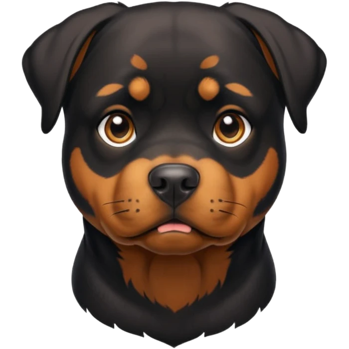 Dog Rottweiler  emoji
