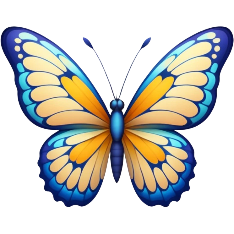 The butterfly feeling emoji