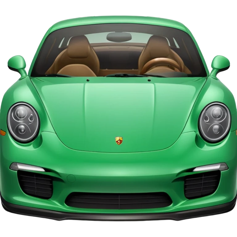 Green porsche emoji
