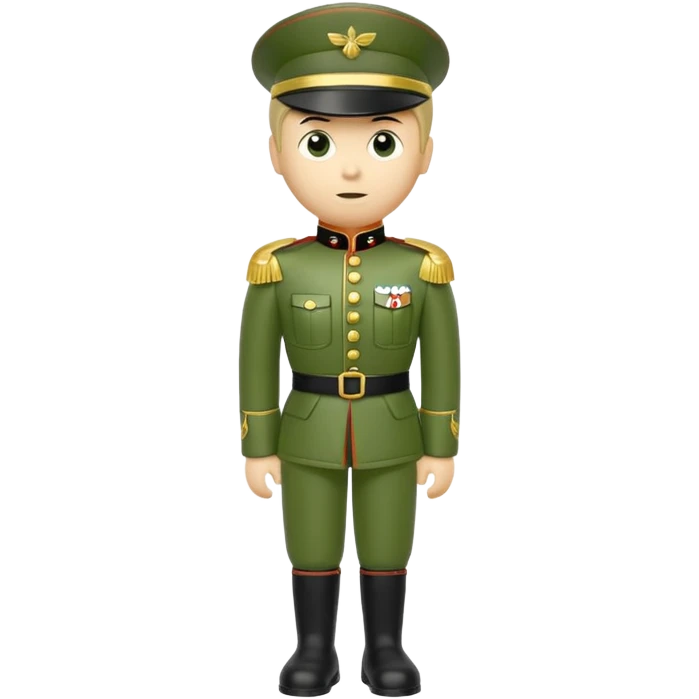 Little Green toy solider emoji