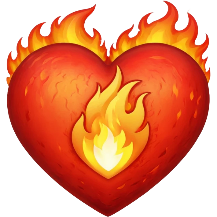 fire heart emoji