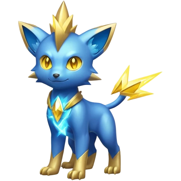  Shiny Sparkly Shinx-Manectric-Fakémon-creature emoji
