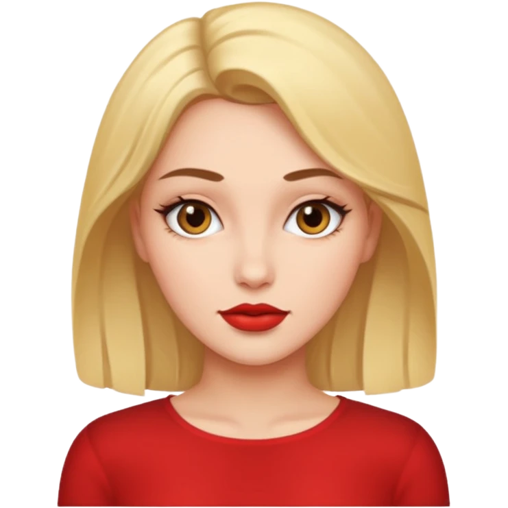 Seductive face  emoji