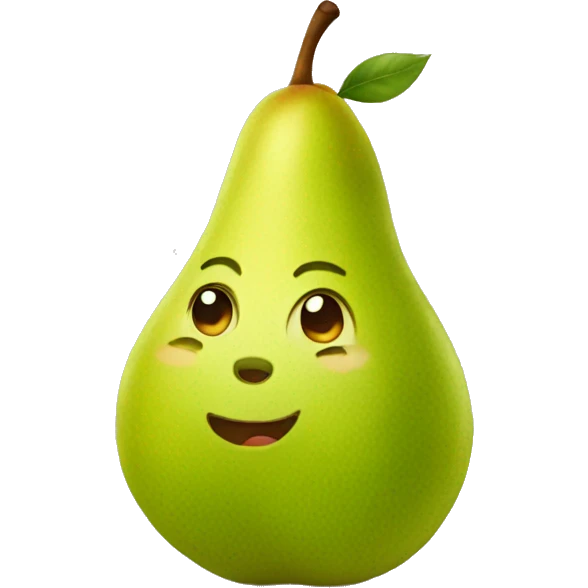 Pear emoji