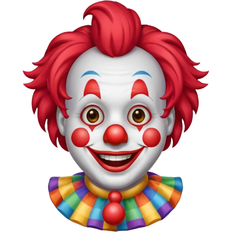  Clown with horn  emoji