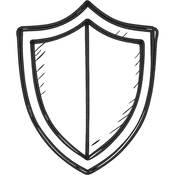 A shield emoji