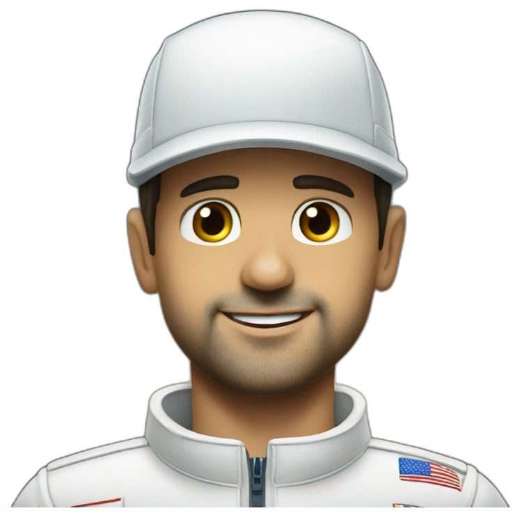 Djokovic-astronaute emoji