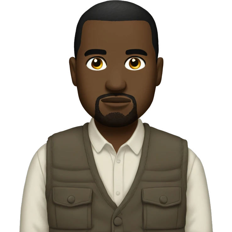 kanye vest  emoji
