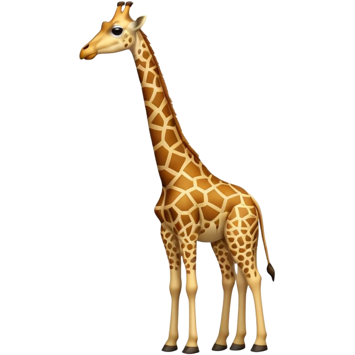 Tortue girafe emoji