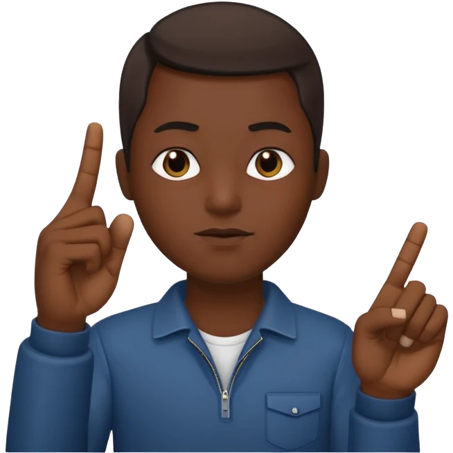 😐🖕🏽 emoji