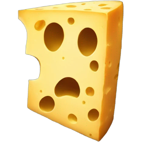 Cheese in a cave emoji