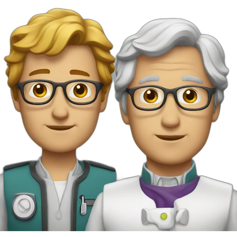 Marty et doc emoji