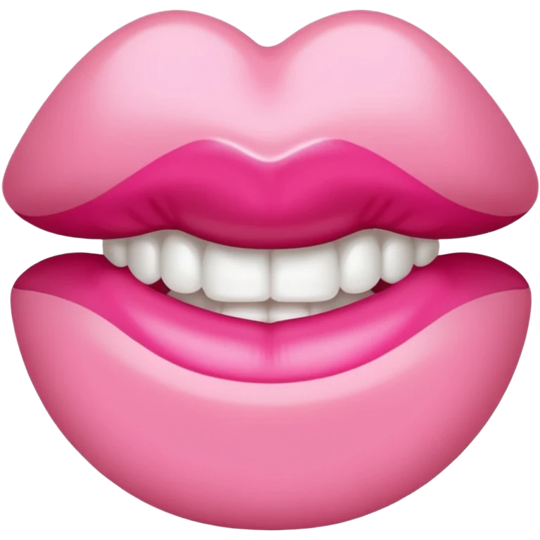 balsamo labial con el envase de la marca rhode de color rosa                                                      emoji