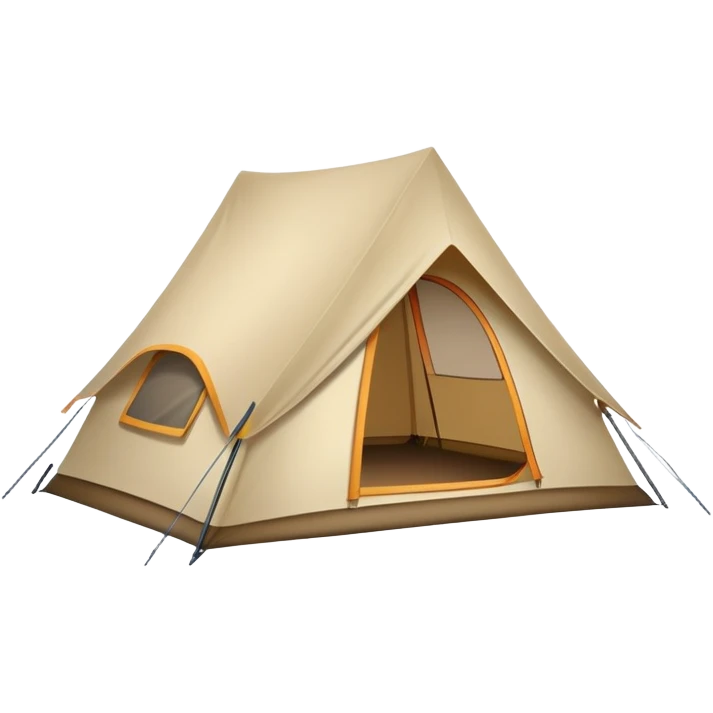 camping tent emoji
