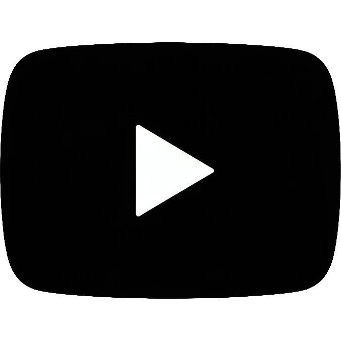 YouTube Shorts logo, black vertical rectangle with rounded corners and white play button in the center emoji