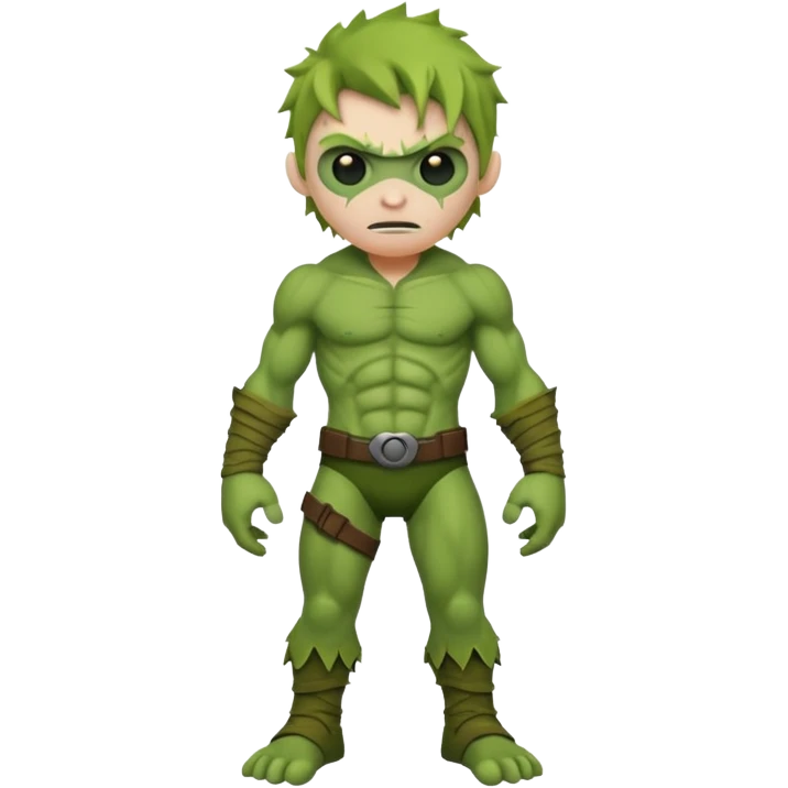 green mutant costume emoji