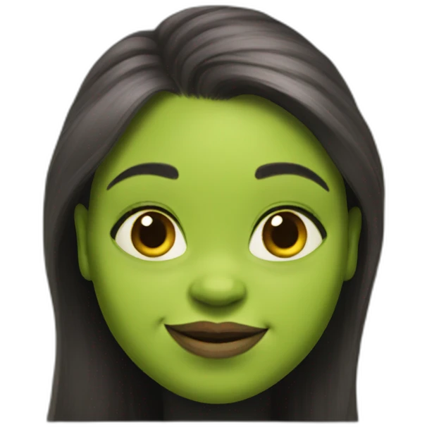 female shrek emoji
