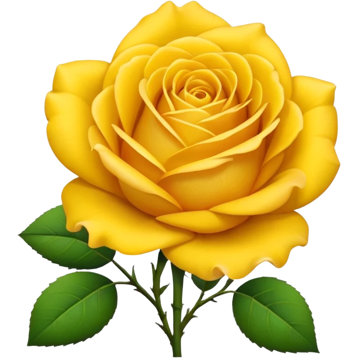 Yellow rose emoji emoji