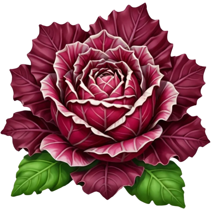 red radicchio  emoji