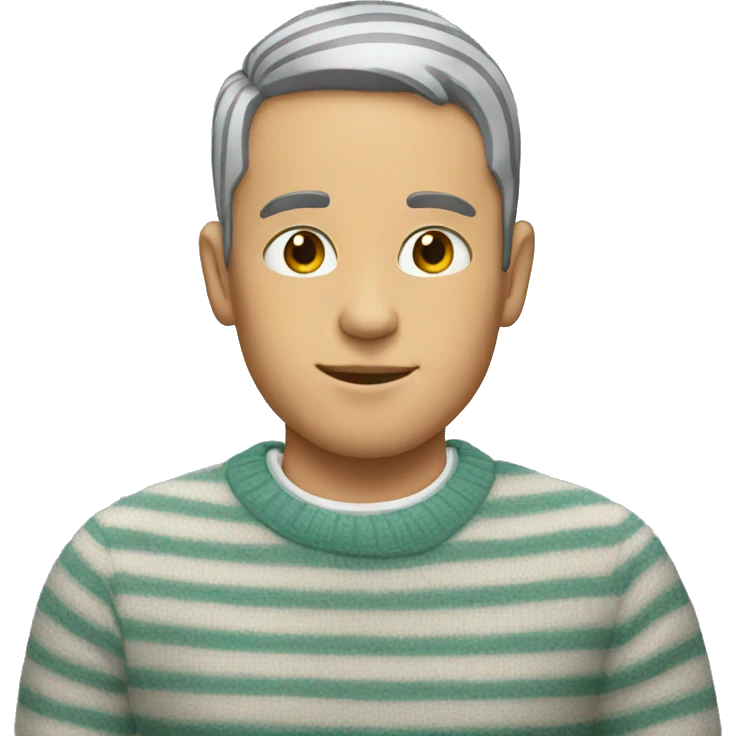 Striped sweater  emoji