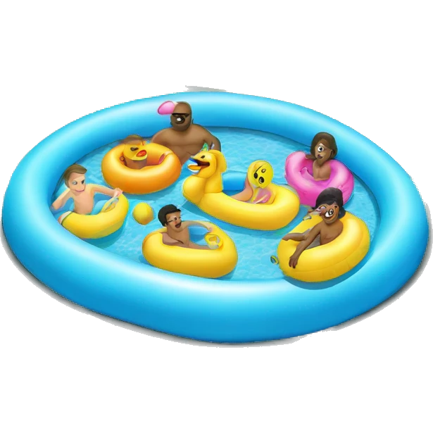 inflatable pool emoji