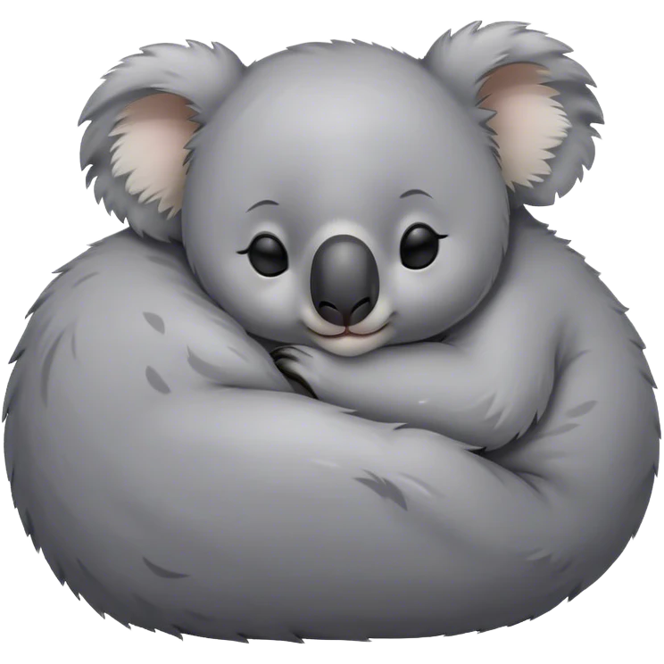 Koala sleeping emoji
