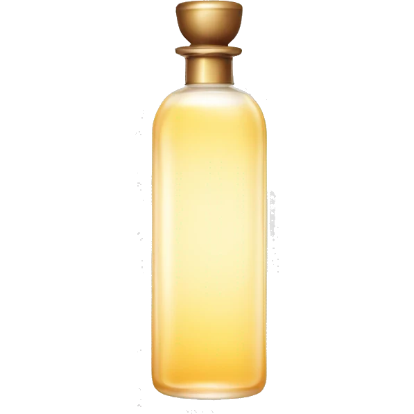 Circle bottle and perfume emoji