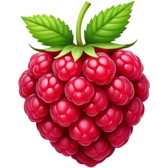 Raspberry emoji