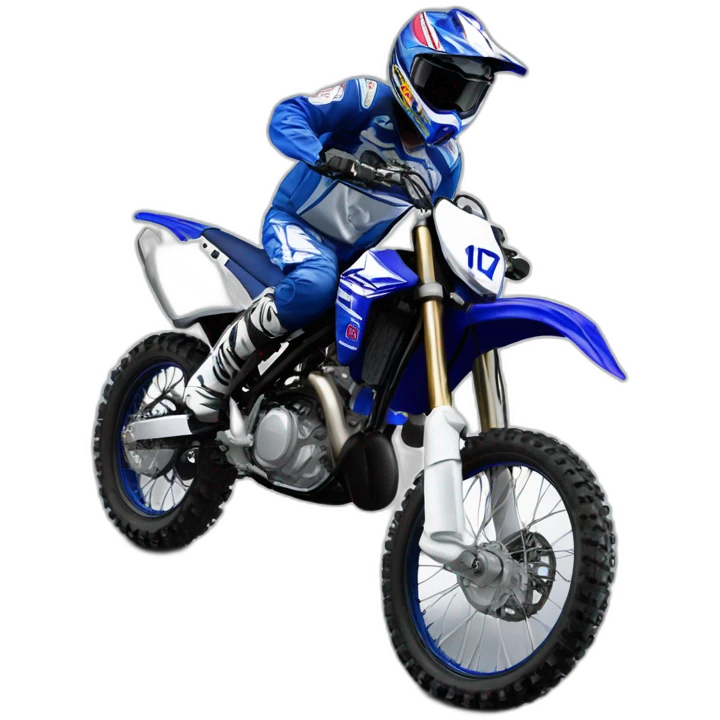 Yamaha 125YZ emoji
