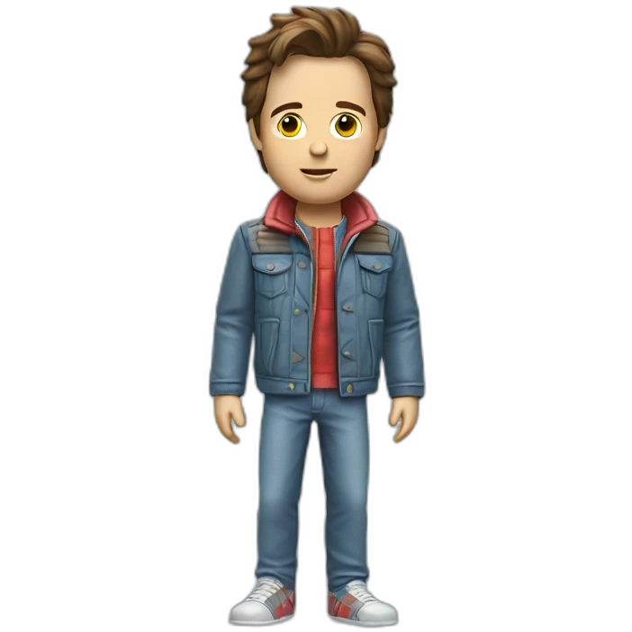 Marty mcfly emoji